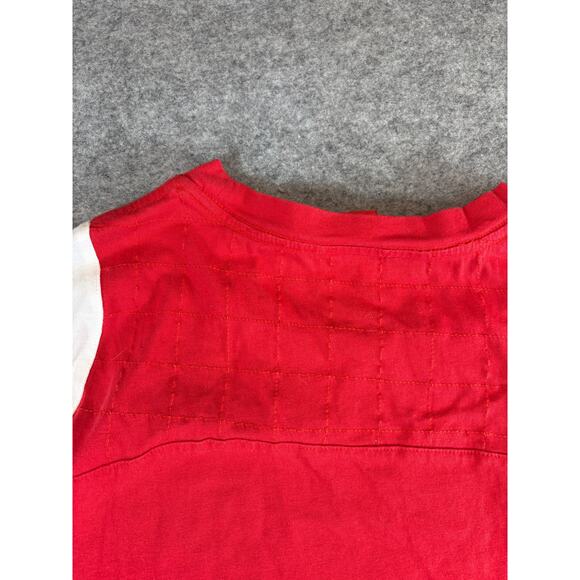 Puma Official Scuderia Ferrari F1 Racing T Shirt Mens XL Red White Colorblock - Picture 7 of 8